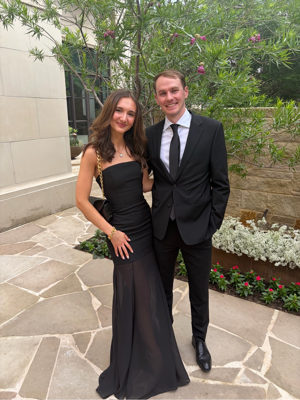 Elegant Black Strapless Maxi Dress - Classic Evening Gown